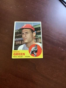 1963 Topps - Dallas Green #91 - Bild 1 von 2