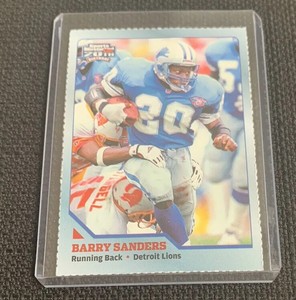 Barry Sanders Detroit Lions #338 NFL Sports Illustrated for Kids SI Crease