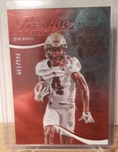 2023 Panini Prestige Zay Flowers Rookies Xtra Points Red /499 Ravens #390 RC - Bild 1 von 2