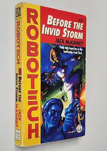 BEFORE THE INVID STORM (Robotech Novel #21 ~ 1996 pb Jack McKinney) - Picture 1 of 4