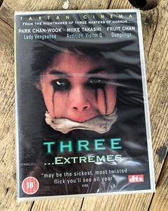 Three Extremes (DVD 2004) Korean Horror Anthology ~ Tartan Asia Extreme ~ NEW - Picture 1 of 2
