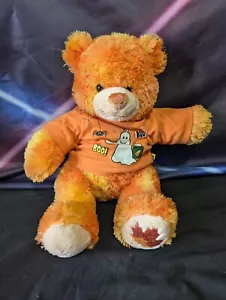 Build A Bear Friend All Seasons Maple Leaf Autumn Fall Plush 15" Halloween Shirt - Picture 1 of 5