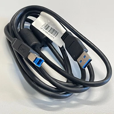 Genuine HP USB 3.0 Type A to USB 3.0 Type B 1.8m Cable 917468-001 - Image 1 of 4