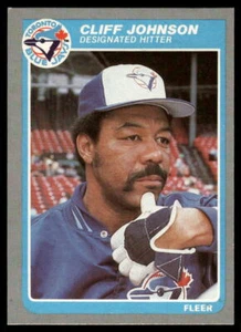 1985 Fleer #109 Cliff Johnson - Picture 1 of 2