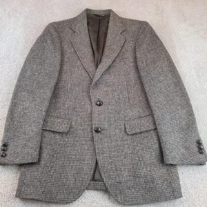 Vintage Harris Tweed Men’s 40R 100% Pure Scottish Wool Sport Coat Blazer - Picture 1 of 10