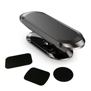 Samoprzylepny magnetyczny uchwyt na telefon komórkowy Metalowe płytki samochodowe Magnes samochodowy NOWY - Zdjęcie 1 z 10