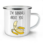 Bananas About You New Enamel Tea Mug 10 Oz | Wellcoda