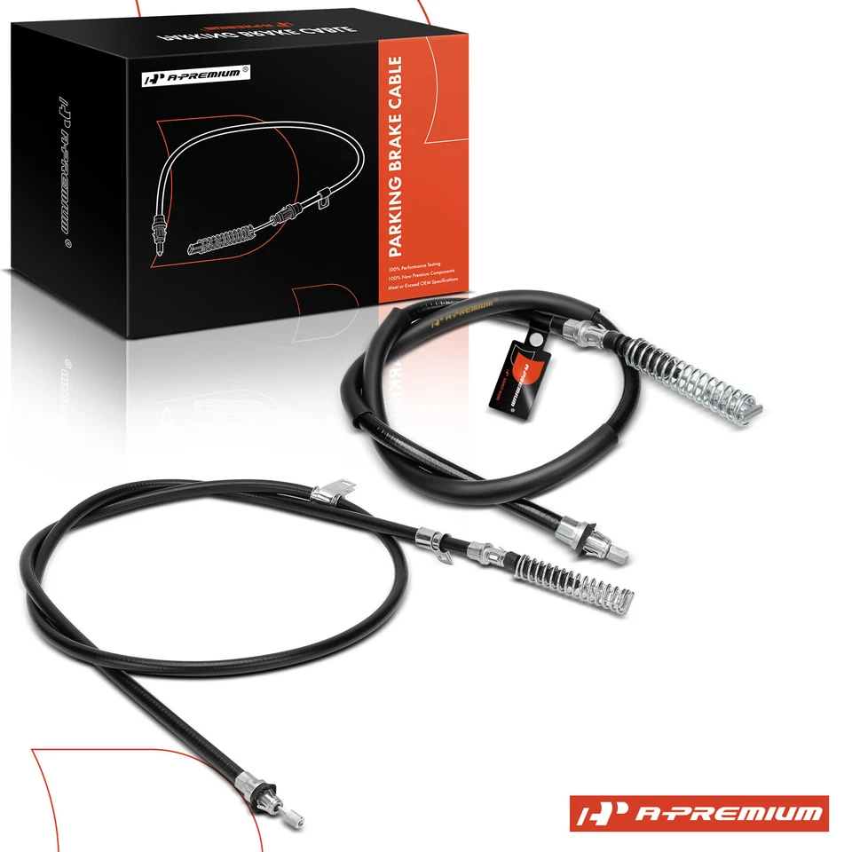 A-Premium 2xRear Parking Brake Cable for Ford Explorer Mercury Mountaineer 02-05 - Image 1 of 4