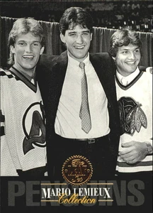 1993-94 Leaf Mario Lemieux #3 Mario Lemieux - NM-MT - Picture 1 of 2