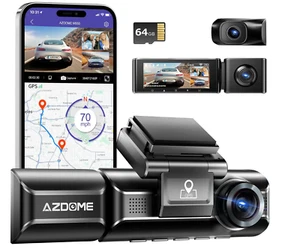 Azdome M550 Max Black 4K Wi-Fi Bluetooth Smart Driving Dash Camera-Open Box-READ - Picture 1 of 20
