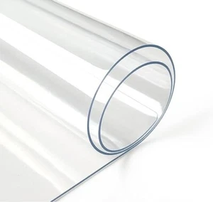 14 x 24 Inch Clear Table Cover Protector Clear Desk Mat Clear Table Protector... - Picture 1 of 7
