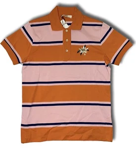 $425 Bally Multipetal Cotton Polo Shirt Size Small, EU 48 Made in Portugal - Picture 1 of 6