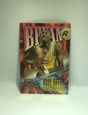 Rare Gold 96-97 Skybox Z-force NBA Kobe Bryant Rookie RC 142 LA - Image 1 of 2