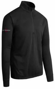 Callaway Odyssey Waffle 1/4 Zip Midlayer Caviar (Black) Odyssey Logo Sleeve CT2° - Bild 1 von 1