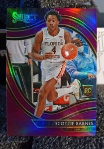 2021 Panini Chronicles Select Draft Picks Scottie Barnes /49 Pink Prizm (RC) - Picture 1 of 3