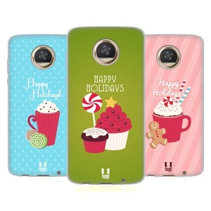 HEAD CASE DESIGNS HOLIDAY TREATS SOFT GEL CASE FOR MOTOROLA PHONES - Picture 1 of 10
