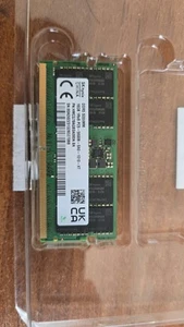 16Go RAM DDR5 5600MHz SODIMM SK Hynix pour PC Portable HMCG78AGBSA095N - Photo 1/1