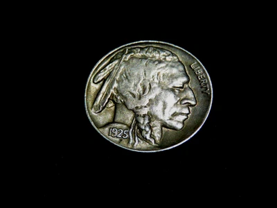 Nice Uncirculated 1925-P  Buffalo Nickel DF1 - Image 1 of 2
