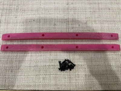 Powell Peralta Gorilla Ribs ORIGINAL Vintage Skateboard Rails 14.5" ROSA Usado Foto 1 de 4