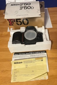 NIKON F50 SLR Film Camera body only - Picture 1 of 8