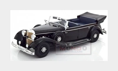 1:18 MCG Mercedes Benz 770K (W150) cabriolet ouvert 1938 noir MCG18207 modélisme - Photo 1/2