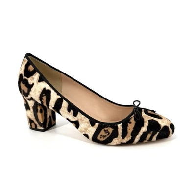 J Crew Collection Sophia Pumps Womens Size 11 Animal Print Calf Hair Heels - Image 1 of 4