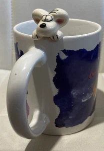Tazza tazza Diddl Mouse 3D caffè tè volante vintage - Foto 1 di 10
