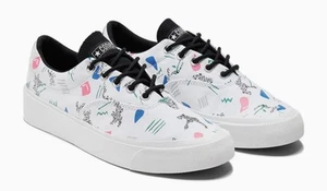 Converse Skid Grip CVO O Men’s 8.5 Skate Shoe White Black Casual Leisure Sneaker - Picture 1 of 8