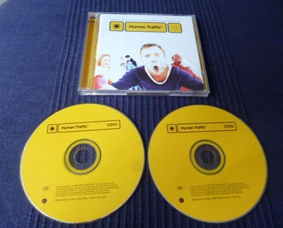 2x CD HUMAN TRAFFIC OST Fatboy Slim Orbital Age Of Love Underworld Primal Scream - Bild 1 von 2