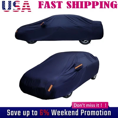 Cubierta Completa de Coche Impermeable Todo Clima SUV Protección Lluvia Nieve Resistente al Polvo Foto 1 de 4