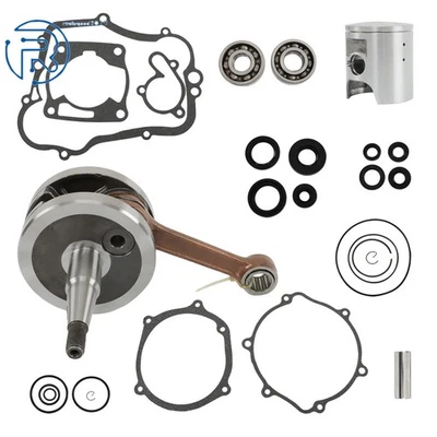 Kit de reconstrucción de motor para Yamaha YZ85 2002-2005 2006-2018 juntas de pistón del cigüeñal Foto 1 de 4
