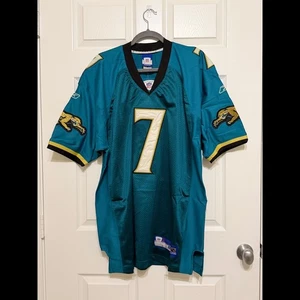 Vintage NFL Jacksonville Jaguars Byron Leftwich Football Trikot Gr. 50 - Neu mit Etikett - Bild 1 von 3