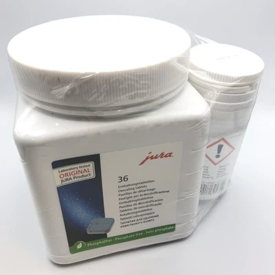 Jura Descaling Tablets for Coffee Machines Pack of 36 SEALED 25 cleaning tabets - Image 1 of 4