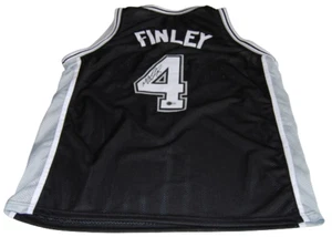 MICHAEL FINLEY signed SAN ANTONIO SPURS custom Basketball jersey BECKETT BM98690 - Picture 1 of 4