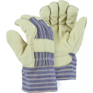 Majestic 1520 Winter Lined Pigskin Leather Driver Gloves, Size MD, 12 Pair - Picture 1 of 1