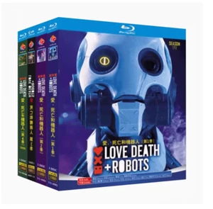 Love, Death & Robots Season 1234 BD 4-Disc All Region New Box Set - Afbeelding 1 van 1