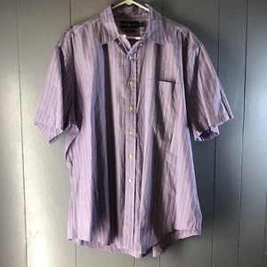 Ralph Lauren Herren Button Down Kurzarm Hemd Gr. XL Classic Fit Streifen - Bild 1 von 8