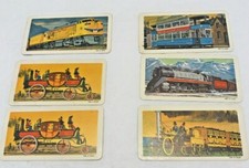 6 Vintage Brooke Bond Red Rose Tea Transportation Through The Ages Cards Canada 