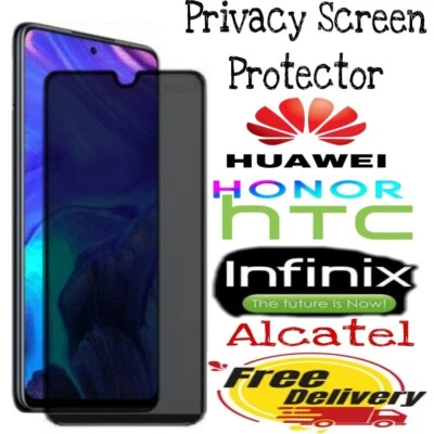 P020 Privacy Anti-Spy Glass For Honor/HTC/Huawei Nova Y61/Infinix Hot 12 - Image 1 of 4