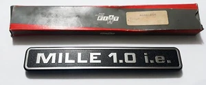 INNOCENTI FIAT - MILLE 1.0 I.E./ SCRITTA POSTERIORE/ REAR NAMEPLATE - Imagen 1 de 1