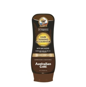 2Cts 8oz/Count Dark Tanning Accelerator Lotion with Bronzers - Picture 1 of 2