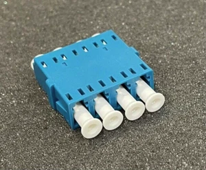 Monoprice LC/F SingleMode Quad Flangeless Adapter 6-Pack 36001 - Picture 1 of 6