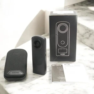 Cámara VR Ricoh Theta Z1 51 GB 23 MP 1 pulgada sensor 360° doble lente negra probada Japón - Imagen 1 de 3