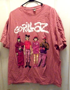 GORILLAZ Rock T-SHIRT SIZE 2XL Gildan Animi classic graphics - Picture 1 of 7