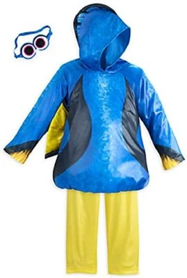 DISFRAZ DE DISNEY PIXAR FIND DORY PARA NIÑOS TALLA 3 CON GAFAS DISNEY STORE NUEVO CON ETIQUETAS Foto 1 de 2