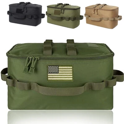 Baúl organizador de carga exterior camping cocina utilitario bolsa de almacenamiento accesorios Foto 1 de 4