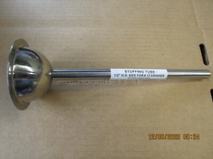#12 1/2'' STUFFING TUBE (STAINLESS STEEL) - Picture 1 of 1