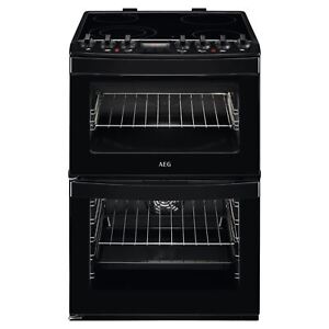 AEG CCB6740ACB Electric Double Oven with Electric Hob and PlusSteam