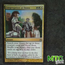 1X Congregation At Dawn - Ravnica - * Foil, SEE PICTURES * MTG CARD