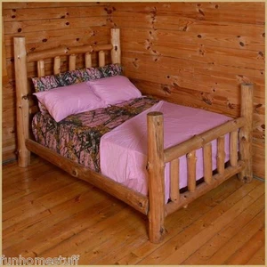 Pink Wooded Camouflage Camo Super Soft Bed Sheet Set All Sizes Ready to Ship - Picture 1 of 4